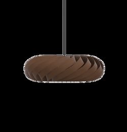 TR5 lampa wisząca, brzoza/brąz, 60 x 20 cm