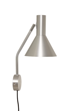 LYSS lampa ścienna, szczotkowane aluminium