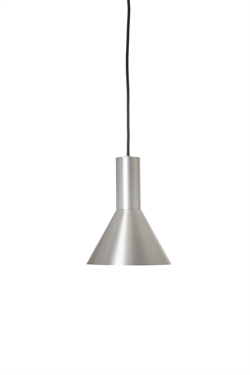 Lampa wisząca Lyss, szczotkowane aluminium