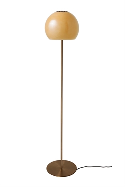Lampa podłogowa Ball Glass, amber