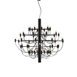 2097/50 żyrandol LED, czarny