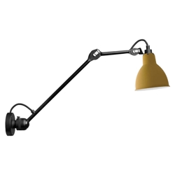 Lampe Gras No 304 L40 kinkiet, czarny/żółty