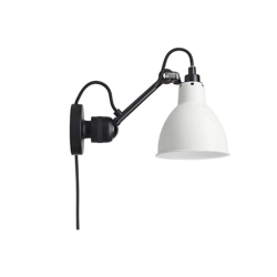 Lampe Gras No 304CA kinkiet, czarny/biały