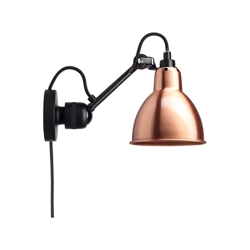 Lampe Gras No 304CA kinkiet, czarny/miedziany
