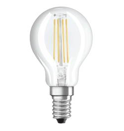 Osram LED-pære 3,4W E14 927 ściemnialna, przezroczysta