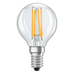 Osram LED-pære 2,2W E14 927 ściemnialna, przezroczysta