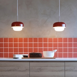 Haipot pendel, ciemnoczerwony