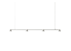 Hat Linear large pendel, ciepły szary