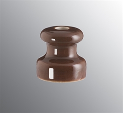 Część zamienna: Ifö Isolator, brązowy, Ø31 mm, wysokość 31 mm