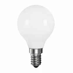 Żarówka świeczkowa LED 6W opal, E14, 2700K