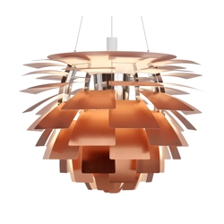 PH Artichoke Ø84 lampa wisząca, miedź
