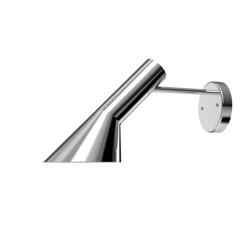 AJ kinkiet bez włącznika, polerowana stal