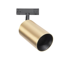DESIGNLINE Tube Pro spot, mosiądz