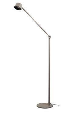 Lampa podłogowa Direction F1, matowa szarość