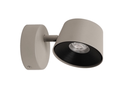 Kinkiet Direction Short, matowy szary