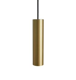 TUBE FLEX lampa wisząca S25, mosiądz