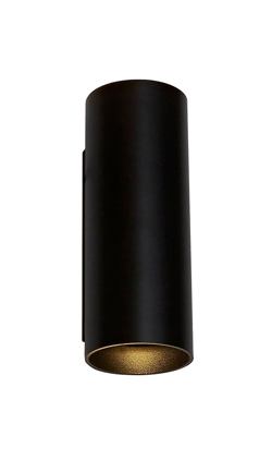 Tubus Outdoor Up/Down W212 LED lampa zewnętrzna, czarna