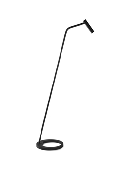 ANTIDARK F1 lampa podłogowa, czarna