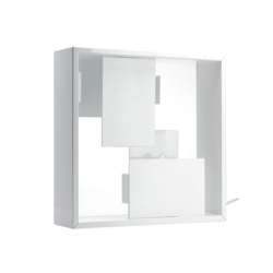 Fato lampa stołowa/ścienna, biała