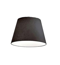 Tolomeo Mega abażur, Ø42 - czarny