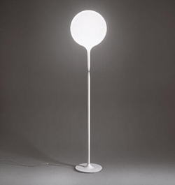 Castore 35 lampa podłogowa, biała