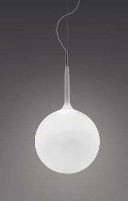 Castore 35 lampa wisząca, biała