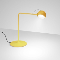 Ixa lampa stołowa, żółta