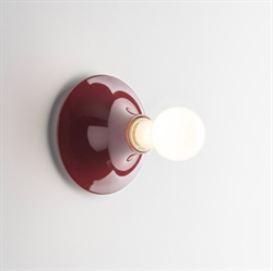 Teti kinkiet / lampa sufitowa, ruby red