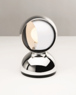 Eclisse lampa stołowa / ścienna, chrom