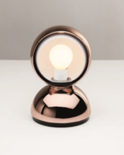 Eclisse lampa stołowa / ścienna, miedź