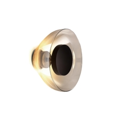 Aura kinkiet, transparentny-przydymiony