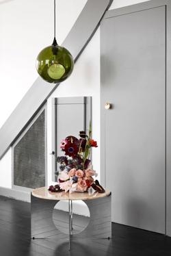 Ballroom pendel, zielony