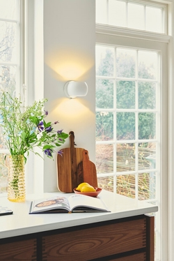 Belir kinkiet, biały