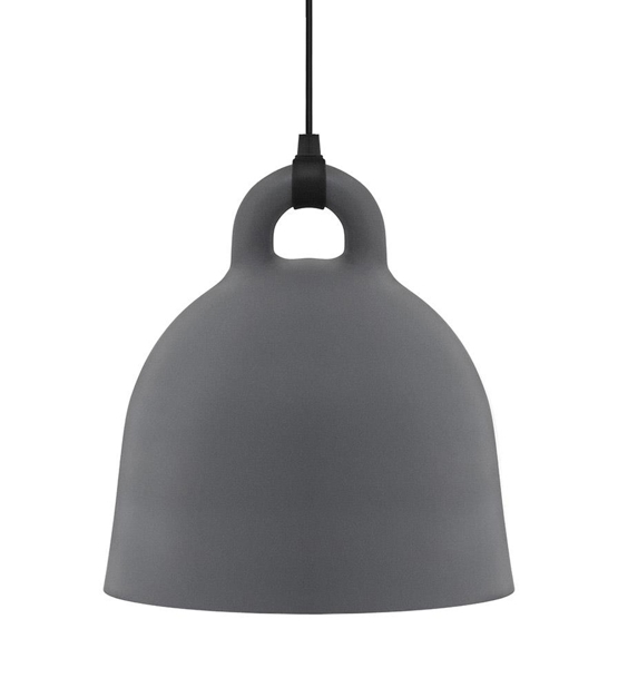 Bell lampa wisząca - Duża, Szara