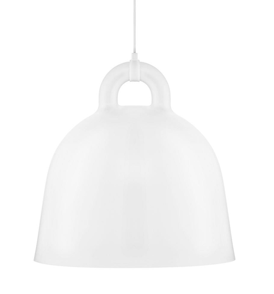 Bell pendel - Duży, Biały