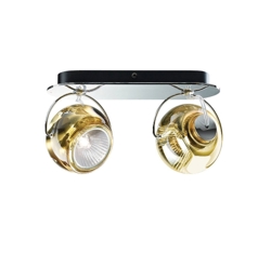 Beluga 2 kinkiet/plafon, bursztyn