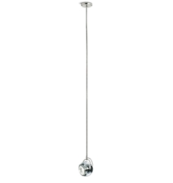 Beluga lampa wisząca, przezroczysta