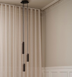 Thorup Copenhagen Patrone Cluster pendel small, brązowany mosiądz