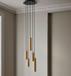 Thorup Copenhagen Patrone Cluster pendel large, mosiądz