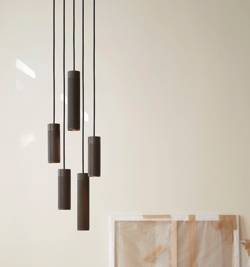 Thorup Copenhagen Patrone Cluster pendel large, brązowany mosiądz