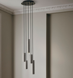 Thorup Copenhagen Patrone Cluster pendel large, niklowany mosiądz