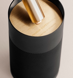 Thorup Copenhagen Patrone szyna sufitowa spot, czarno-brązowany mosiądz, 120 mm