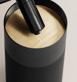 Thorup Copenhagen Patrone szyna sufitowa spot, czarno-brązowany mosiądz/ciemny, 120 mm