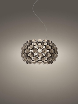 Caboche Plus Piccola lampa wisząca LED, szara