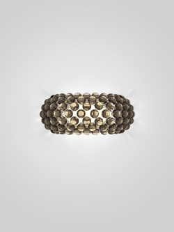 Caboche Plus Media lampa ścienna, szara