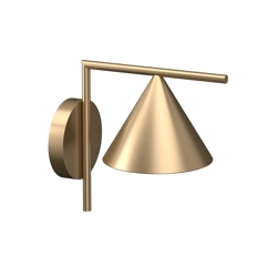 Captain Flint zewnętrzna lampa ścienna, mosiądz