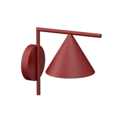 Captain Flint zewnętrzna lampa ścienna, czerwona