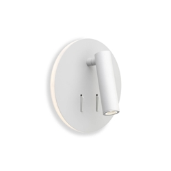 Circle kinkiet / spot, biały