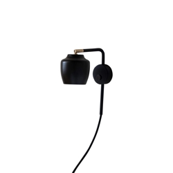 Nola kinkiet, czarny