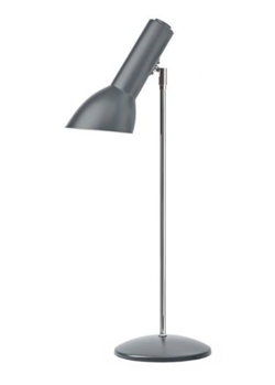 Oblique Lampa stołowa, flint szary